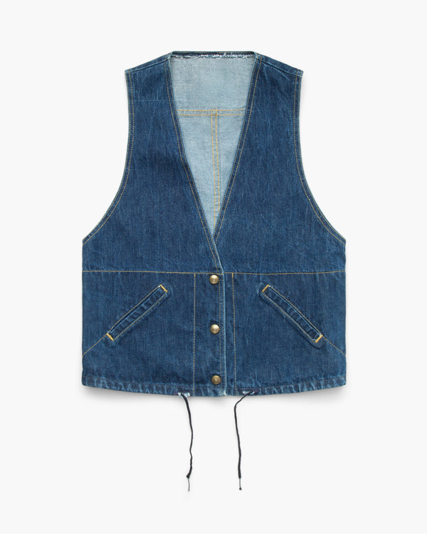 american rag cie Vintage Lee Denim Vest – American Rag Cie