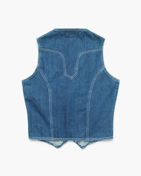American Rag Cie Vintage Pierre Andre Denim Vest – American Rag Cie