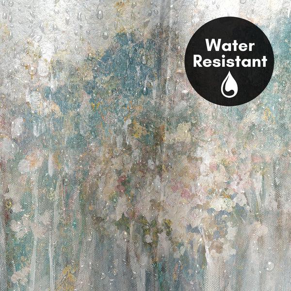 Americanflat 71x74 Abstract Shower Curtain With 12 Metal Grommets | Woodland-Inspir – Americanflat