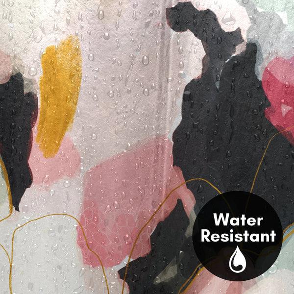 Americanflat 71x74 Abstract Shower Curtain With 12 Metal Grommets | Modern Bold Des – Americanflat