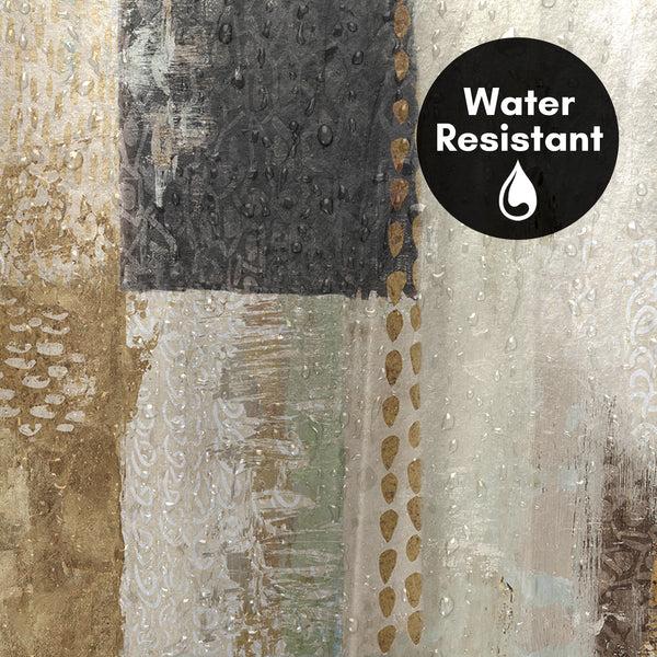 Americanflat 71x74 Abstract Shower Curtain With 12 Metal Grommets | Vertical Distre – Americanflat