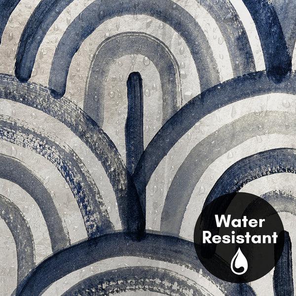 Americanflat 71x74 Abstract Shower Curtain With 12 Metal Grommets | Modern Artistic – Americanflat