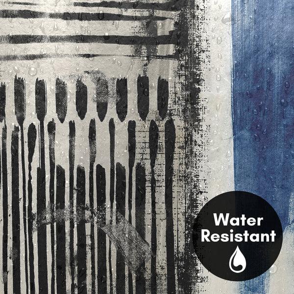 Americanflat 71x74 Abstract Shower Curtain With 12 Metal Grommets | Artistic Design – Americanflat Green