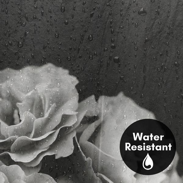 Americanflat 71x74 Floral Shower Curtain With 12 Metal Grommets | Moody Roses – Americanflat