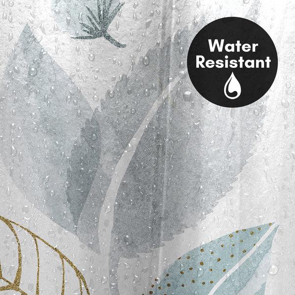 Americanflat 71x74 Floral Shower Curtain With 12 Metal Grommets | Forest Friends – Americanflat