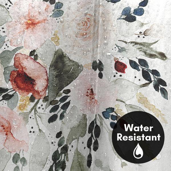 Americanflat 71x74 Shower Curtain With 12 Metal Grommets | Loose Bouquet – Americanflat