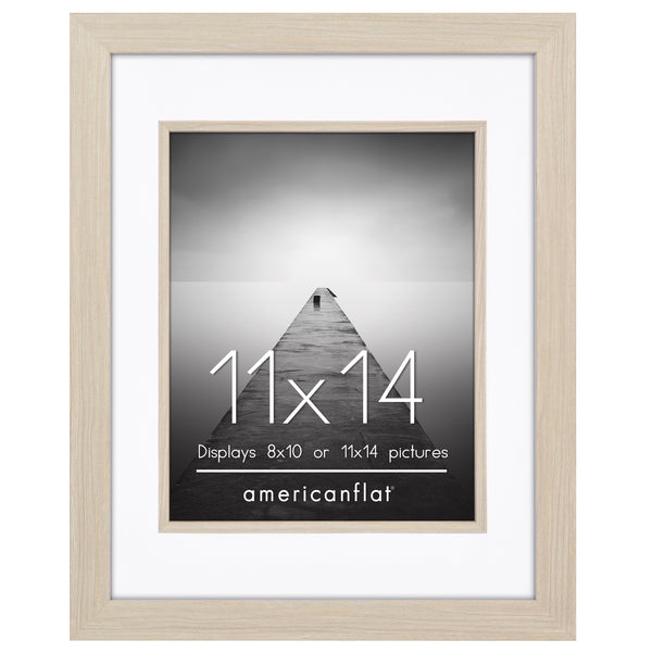 Americanflat Americanflat Picture Frame | Decorative Inner Mat Accent | Gallery-Sty