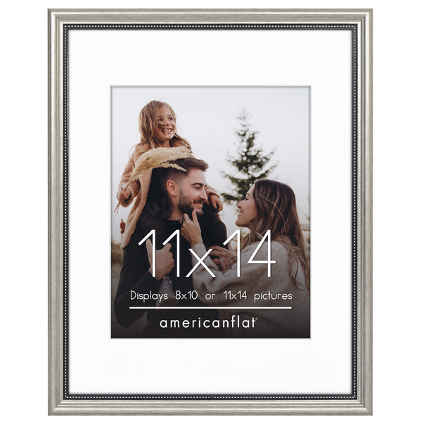 Americanflat Americanflat Vintage Frames With Mat | Antique-Style Molding Golden