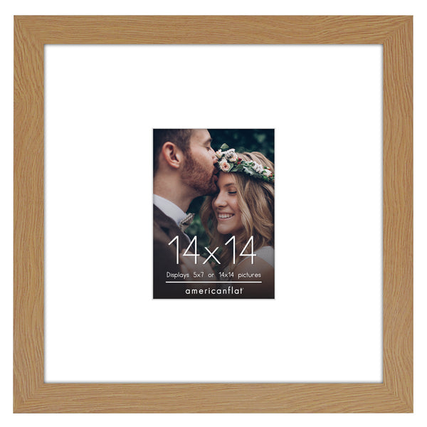Americanflat Americanflat Wedding Signature Frame With Mat | Classic Molding
