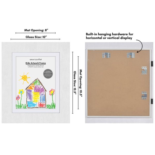Americanflat Canvas Kids Art Frame With DIY Frame Border | My Mini Masterpiece – Americanflat