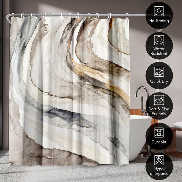 Americanflat Shower Curtain - Gulf By Pi Creative Art | Americanflat