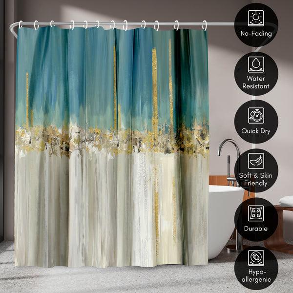 Americanflat Shower Curtain - Shine A Light Ii By Pi Creative Art | Americanflat