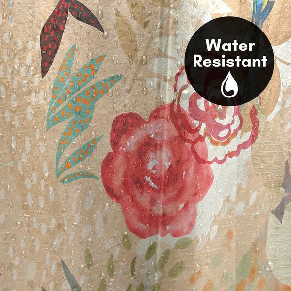 Americanflat Shower Curtain - Where The Passion Flower Grows Ii By Pi Creative Art | Americanflat