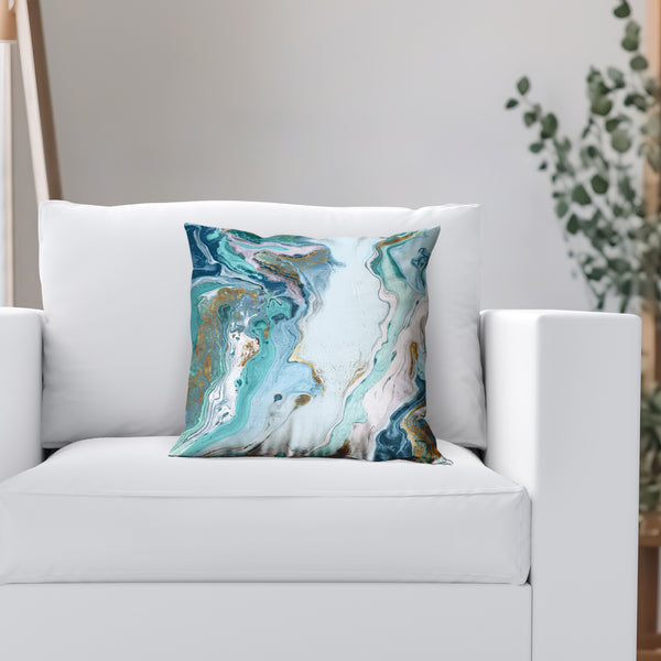 Americanflat Throw Pillow With Sewn-In Insert | Marble Design – Americanflat