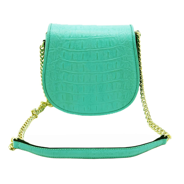 Amerileather Amerileather Alaina Leather Crossbody Bag (#1266-134567)