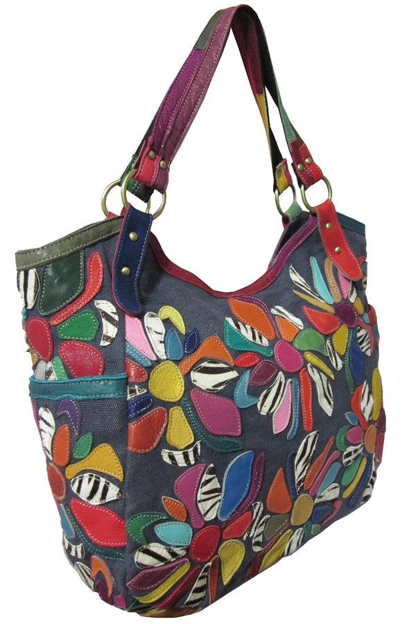 Amerileather Amerileather Amelia Leather Tote Bag (#1755-8)