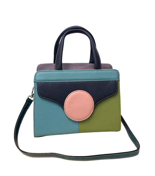 Amerileather Amerileather Arlene Leather Handbag (#1259-123)