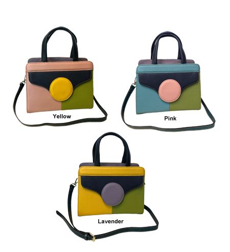 amerileather Amerileather Arlene Leather Handbag (#1259-123)