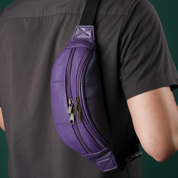 Amerileather Assorted Leather Fanny Packs (#7313)