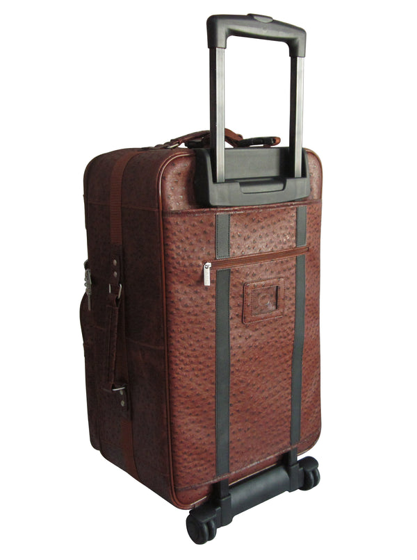 Amerileather Amerileather Black Leather 22" Expandable Pullman (#8001-6)