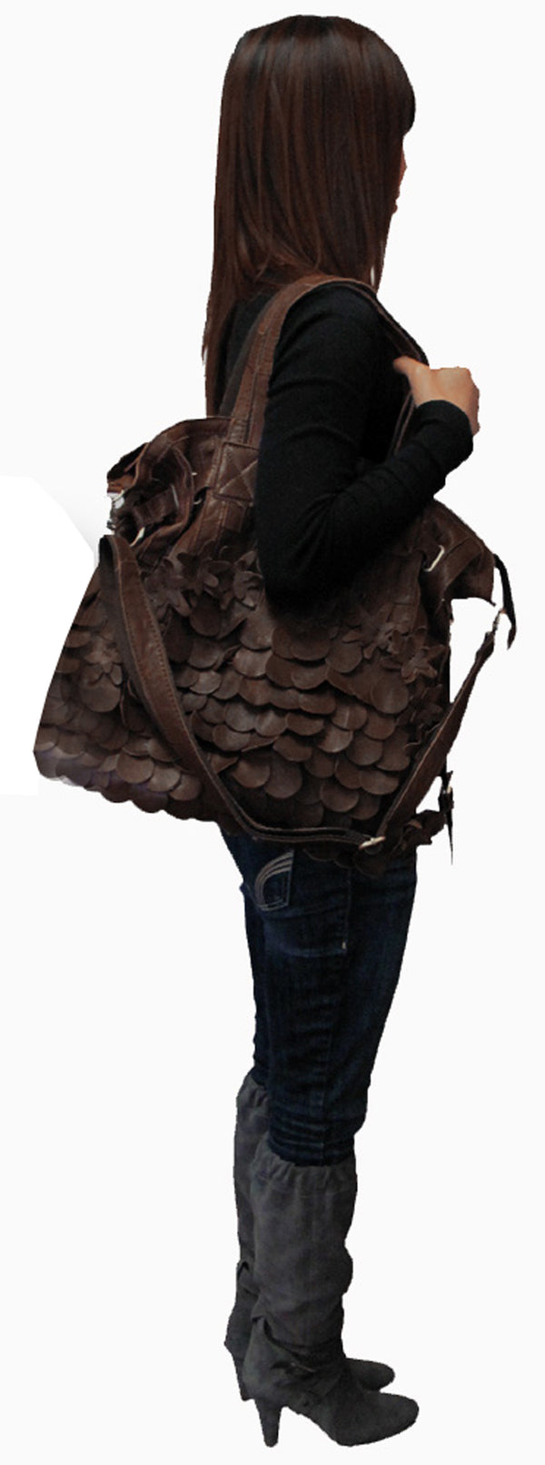 Amerileather Brook Leather Tote Bag (#1718-0)