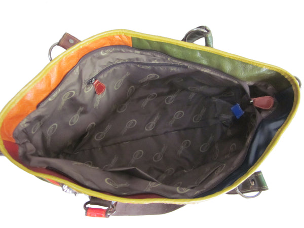 Amerileather Amerileather Cecily Woven Tote Bag (#1930-9)