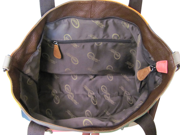 Amerileather Amerileather Cleo Leather Tote Bag (#1933-89)