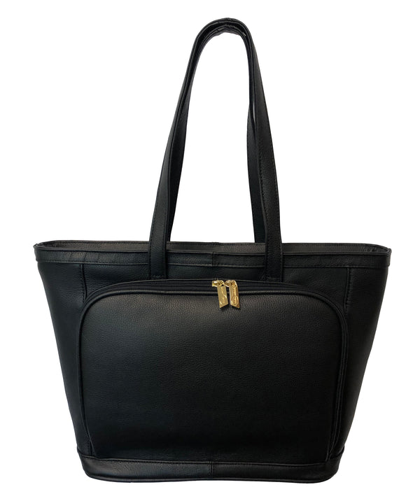 Amerileather Cosmopolitan Leather Tote (#1825-045)