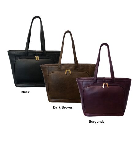 amerileather Cosmopolitan Leather Tote (#1825-045)