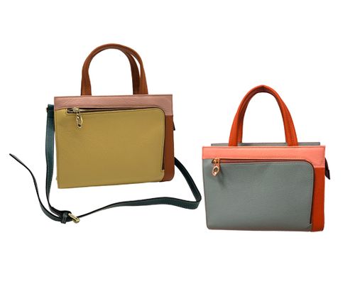 Amerileather Amerileather Denisse Leather Crossbody Bag (#1261-69)