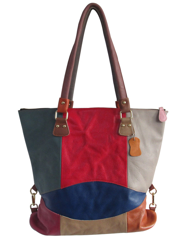 Amerileather Amerileather Elvina Leather Tote Bag (#1944-9)