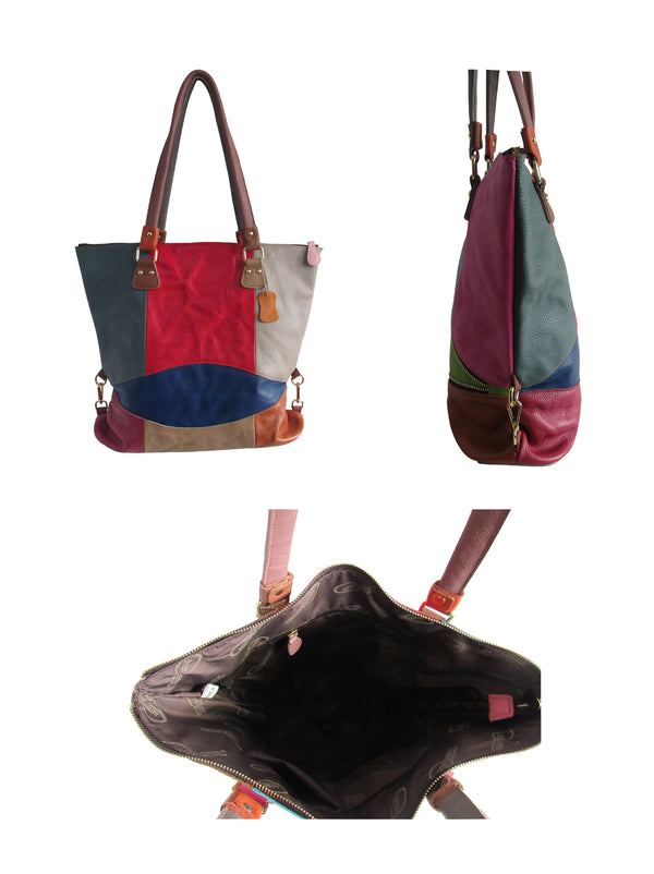 Amerileather Amerileather Elvina Leather Tote Bag (#1944-9)