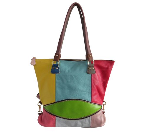 amerileather Amerileather Elvina Leather Tote Bag (#1944-9)