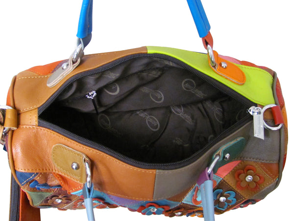 Amerileather Amerileather Francienne Leather Handbag (#1922-9)