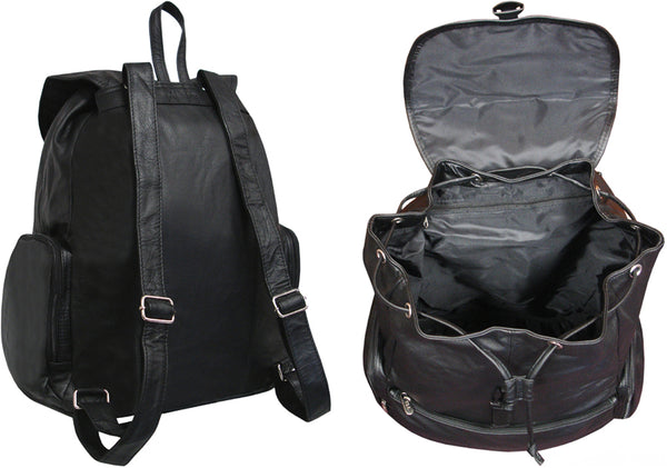 Amerileather Jumbo Leather Backpack (#1518-03)