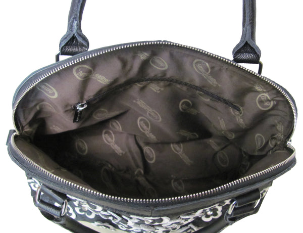 Amerileather Amerileather Kenzer Leather Handbag (#1924-0)