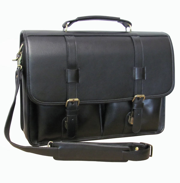 amerileather Leather Executive Briefcase (#2510-0)