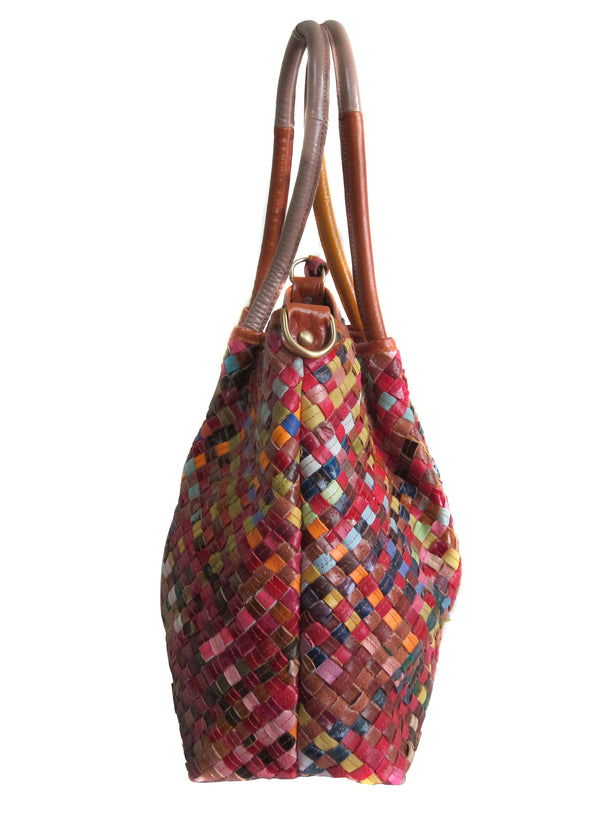 Amerileather Amerileather Linwood Leather Tote Bag (#1913-9)