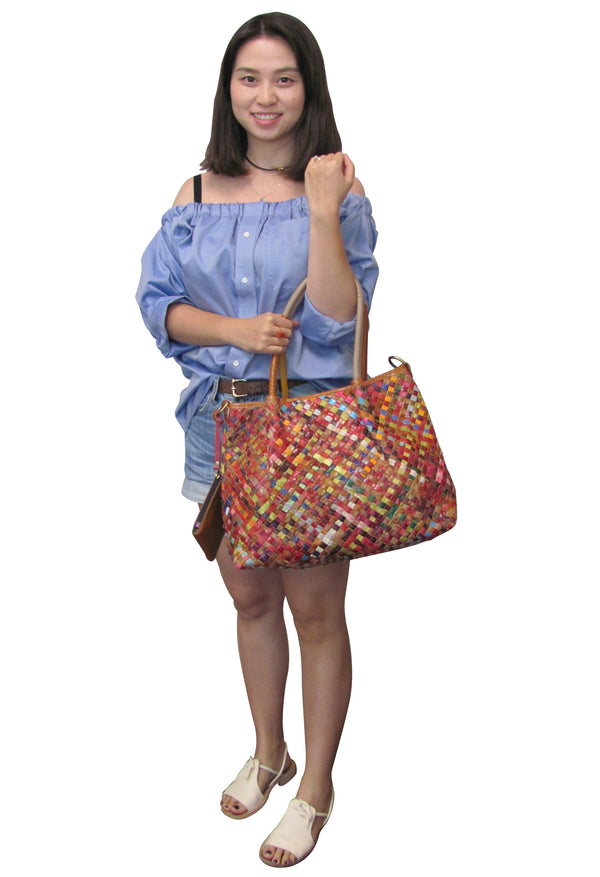 Amerileather Amerileather Linwood Leather Tote Bag (#1913-9)