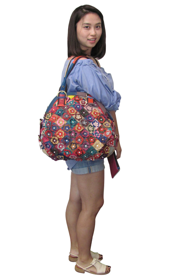 Amerileather Amerileather Lorely Leather Tote Bag (#1910-9)