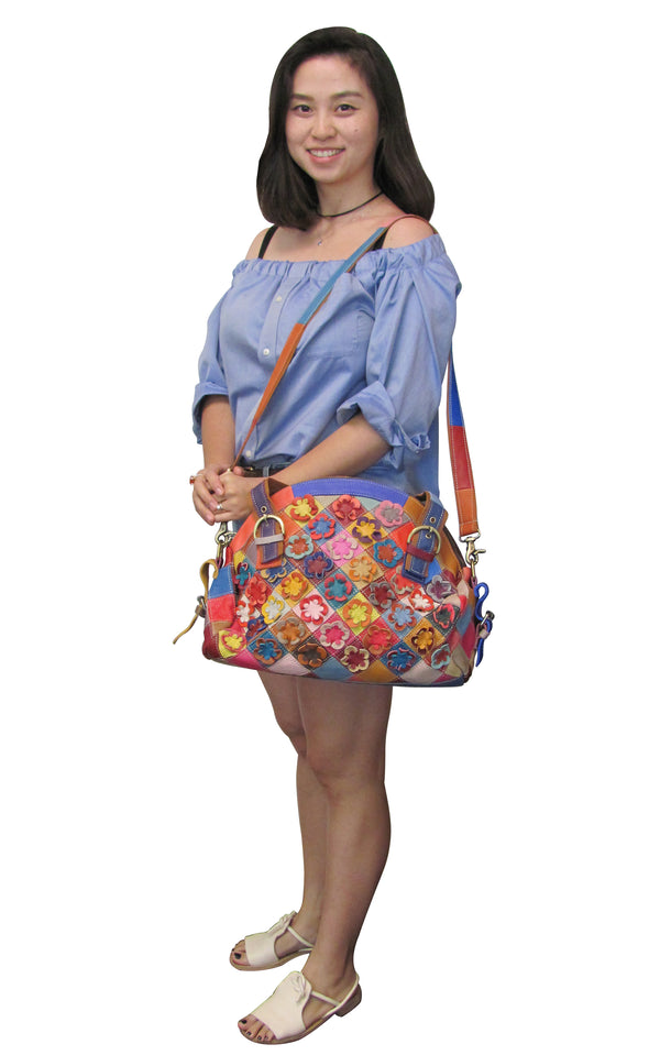 Amerileather Amerileather Marlow Leather Tote Bag (#1912-9)