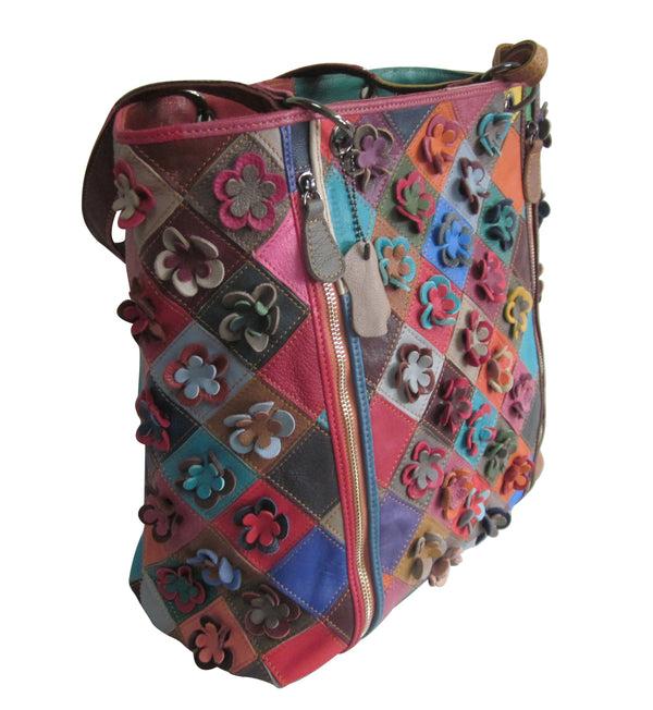 Amerileather Amerileather Maxille Leather Hand/Tote Bag (#1920-9)