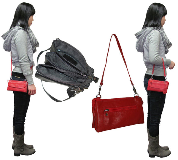 Amerileather Mia Leather Purse (#542-24)