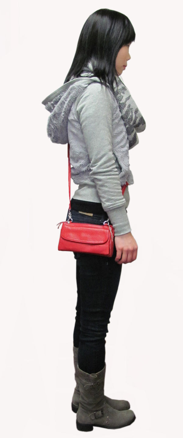 Amerileather Mia Leather Purse (#542-24)