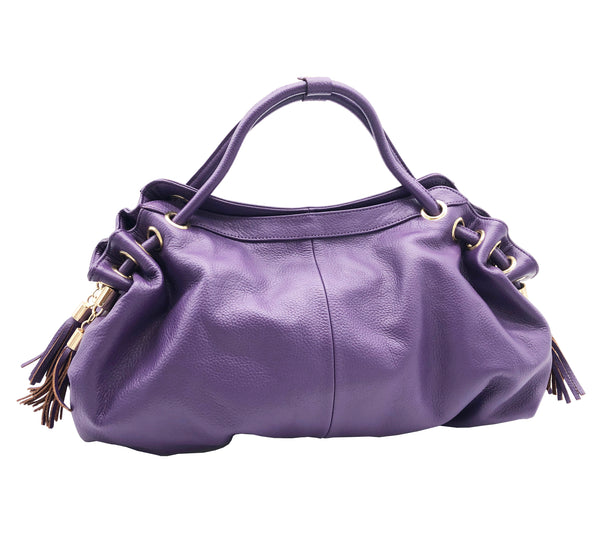 amerileather Musette Leather Handbag (#1899-0289)