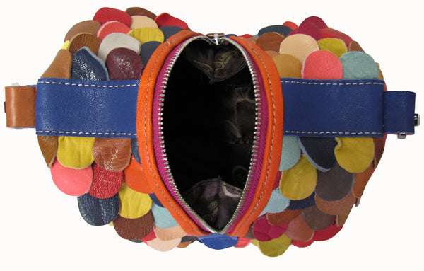 Amerileather Amerileather Rainbow Feesh Purse (#1761-9)