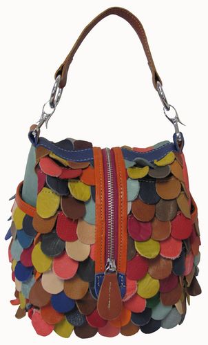 amerileather Amerileather Rainbow Feesh Purse (#1761-9)