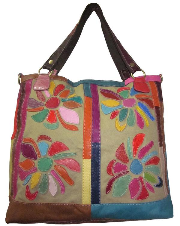 Amerileather Amerileather Rosalie Leather Tote Bag (#1758-9)