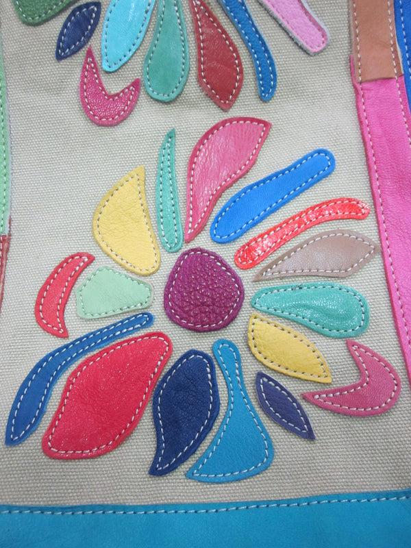 Amerileather Amerileather Rosalie Leather Tote Bag (#1758-9)