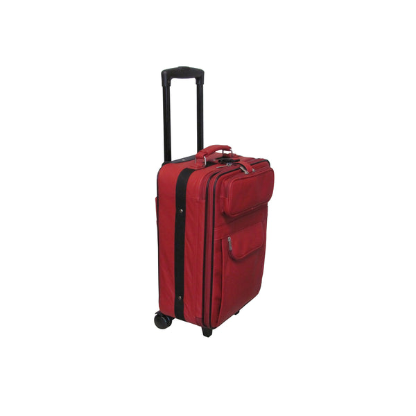 Amerileather Amerileather Rozanne Leather 23" Expandable Wheeled Luggage (#88-5)